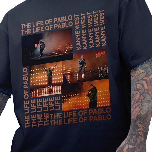 The Life of Pablo T-shirt, Kanye West Shirt, Kanye T-shirt, Vintage Reaper Kanye West Tour Shirt, The Life of Pablo Shirt