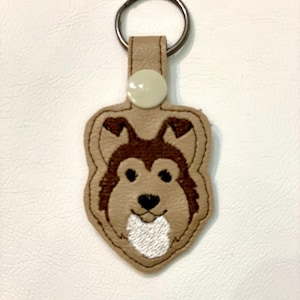 Collie Key Fob