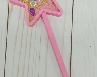 Fairy Princess Star Wandstreuer Instant Download, **Not A Physical Item**, Datei zum Laserschnitt