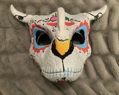 Sugar skull Dino mask