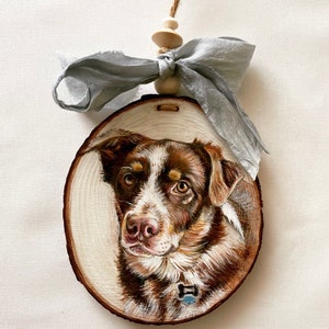 Custom Hand Painted Pet Ornament