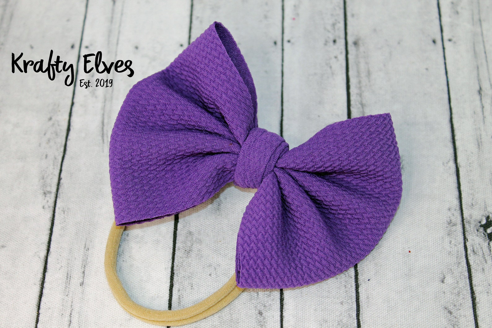 Purple Bullet Fabric Bowfall Liverpool Fabric Bow Big Messy Etsy