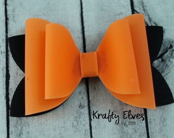 Halloween Jelly Bow: Waterproof Hair Clip or Headband