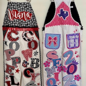 DIY Letter Kits for Senior Overalls