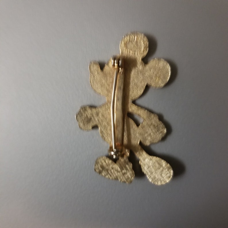 Mickey mouse 1970/'s metal enamel pin roamingtherange