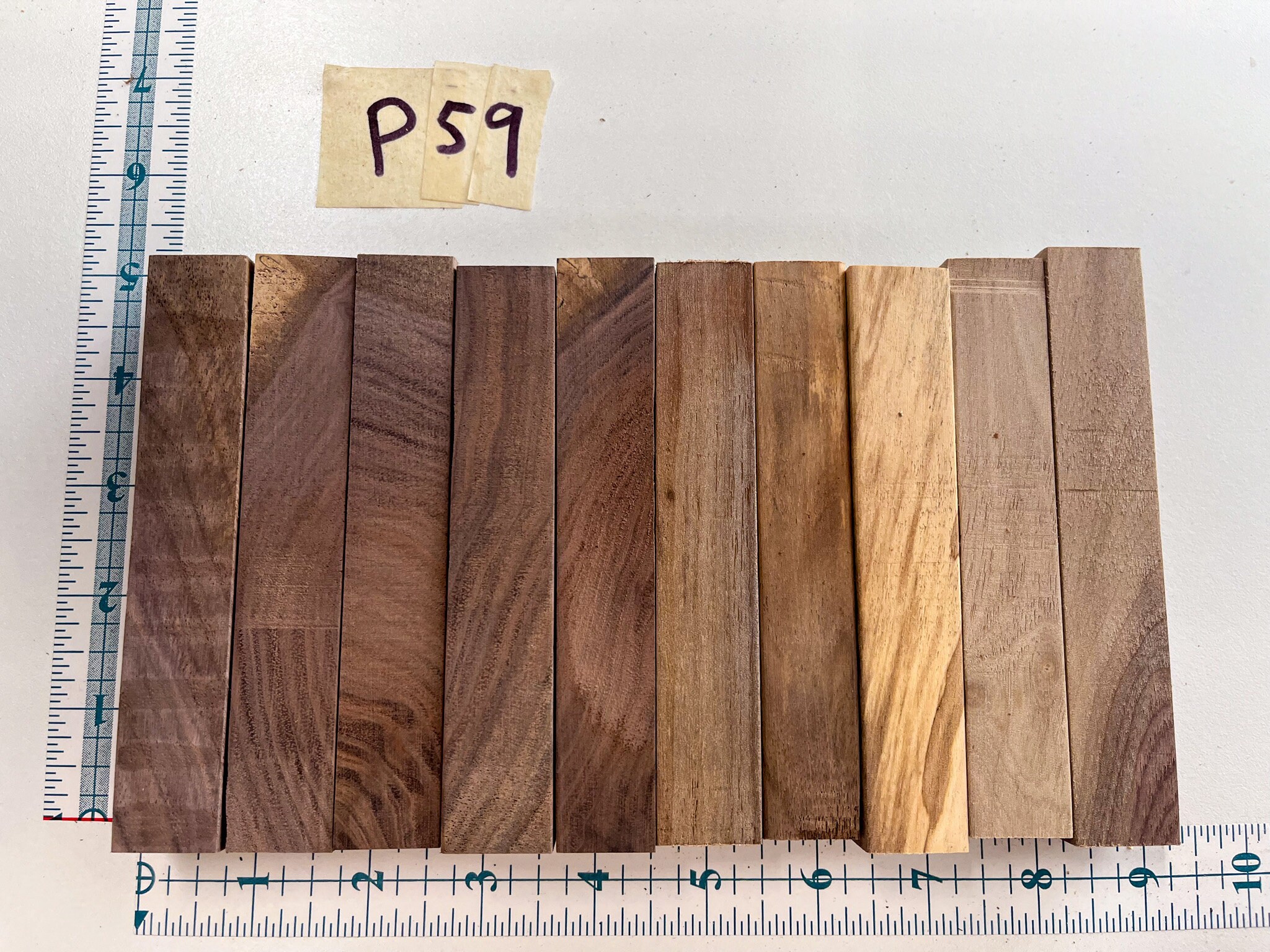 P59- Black Walnut (juglans Nigra) Domestic Exotic Hardwood Pen Turning ...