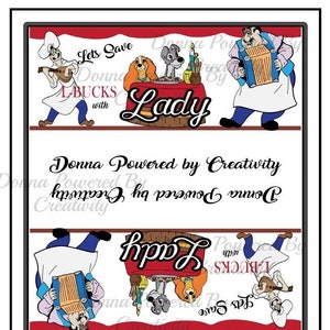 Donna Powered by Creativity Lets Save ENVELOPE L-BUCKS Lady Saving Challenge