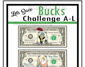 BUCKS A-L 貯蓄チャレンジ用バインダー仕切り