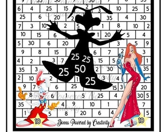 Donna Powered by Creativity Lets Save  for R  Saving Challenge Roger Rabbit