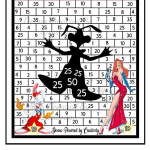 Donna Powered by Creativity Lets Save  for R  Saving Challenge Roger Rabbit