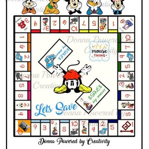 Donna Powered by Creativity Lets Save saveopoly Monopoly Savings Challenge