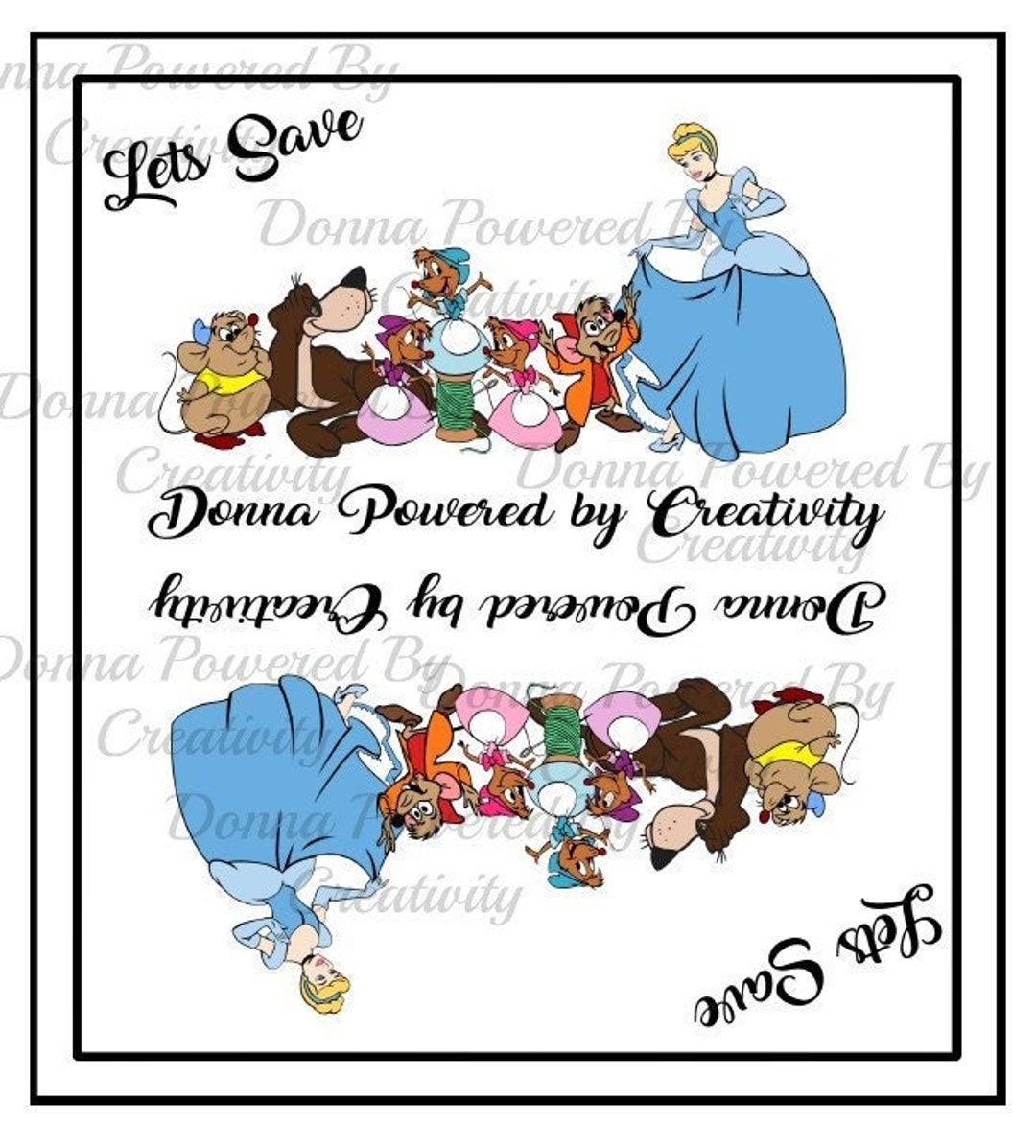 Donna Powered by Creativity ENVELOPE Lets Save Cinderella Saving ...