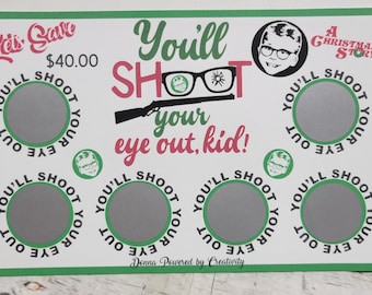 Scratch Off Christmas Story Save 40.00