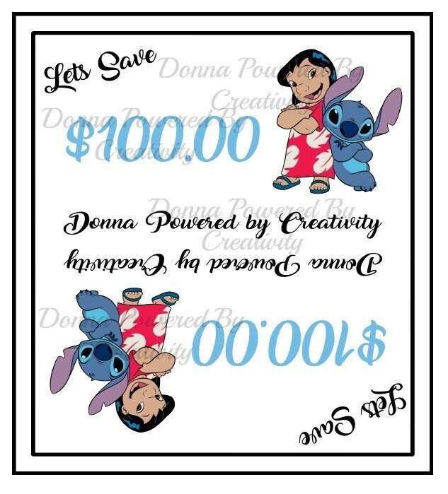Donna Powered by Creativity ENVELOPE Lets Save Lilo & Stitch Saving ...