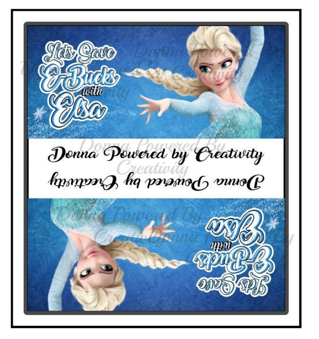 Donna Powered by Creativity Lets Save E-bucks With Elsa ENVELOPE Saving ...