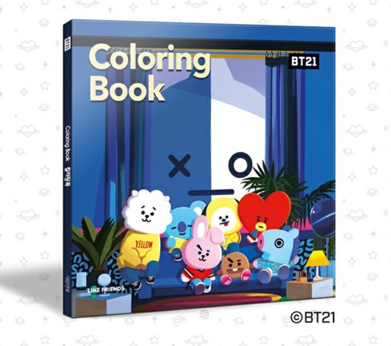 Download Bt21 Coloring Pages - Coloring Pages Kids