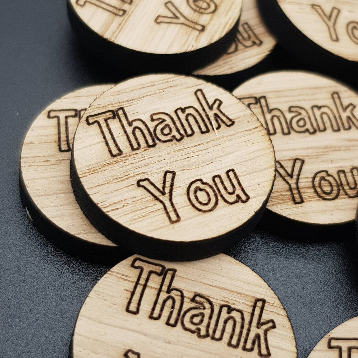 Thank You Token Gratitude Token With Thanks Wedding Favor Etsy