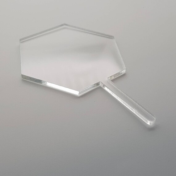 acrylic hexagon blanks