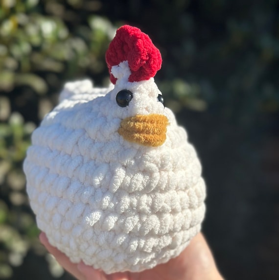 Crochet Chicken Plush | Crochet Chicken | Crochet Amigurumi