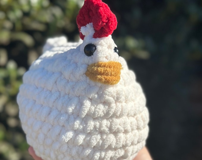 Crochet Chicken Plush | Crochet Chicken | Crochet Amigurumi