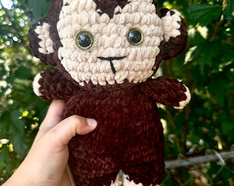 Scimmia all'uncinetto / Scimmia amigurumi / Peluche all'uncinetto