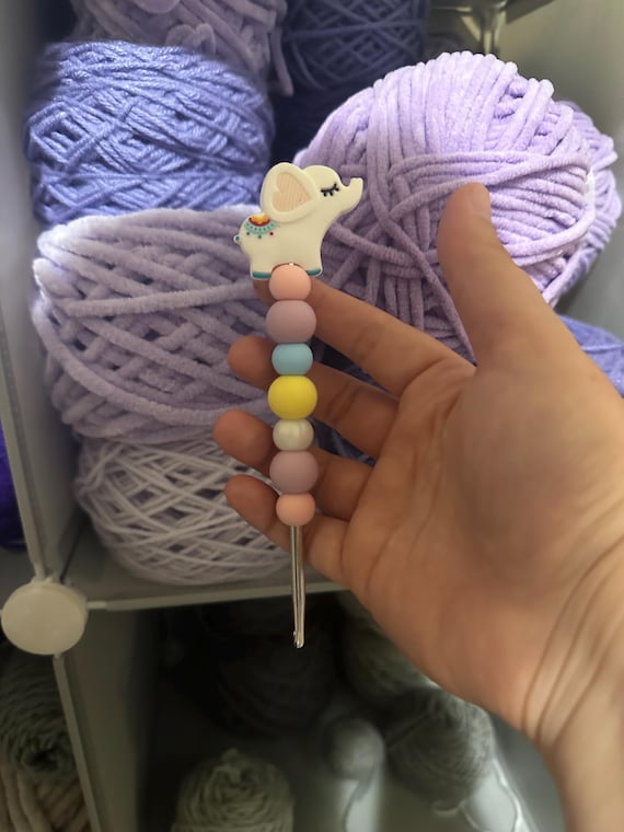 Custom Crochet Hooks with Characters and Animals