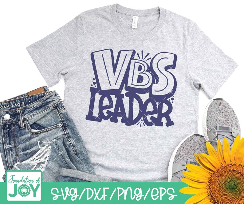 Vbs Lettering VBS Leader Svg, Vacation Bible School Svg, Church Camp Svg, VBS Shirt ...