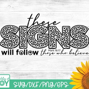 Signos svg, Versículo de la Biblia svg, Mark svg, Christian svg, Escritura sv, Religioso svg, Creyentes svg, Diseño de camisa cristiana, Archivos de corte Cricut