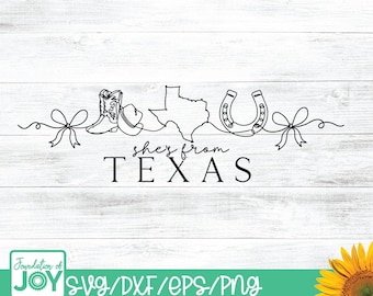 Ella es de Texas svg, arte de línea continua, arte de línea de Texas, botas de vaquero png, sombrero de vaquera svg, herradura png, Texas moderno png, vaquera png