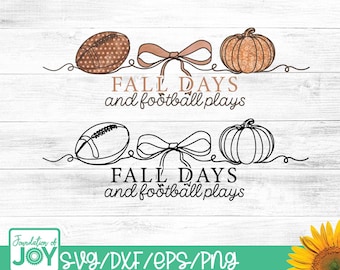 Días de otoño y jugadas de fútbol png, día de partido otoño svg, arte lineal continuo, arte lineal de fútbol png, sublimación de fútbol de otoño