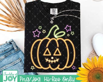 Dynia Halloweenowa Meon PNG; Kolorowy Jack O Lantern, uroczy, upiorny wzór sezonu