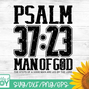 Hombre de Dios svg, Jersey Lettering svg, Versículos Bíblicos svg, Camiseta Cristiana svg, Dirigido por Dios, Camiseta Cristiana para Hombres, Ministerio de Hombres