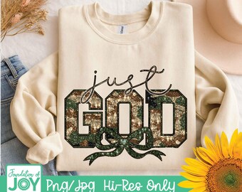 Dios es mi Dios, diseño de sublimación de Dios, cita con brillo, diseño de cita de fe, diseño de camuflaje cristiano, foundationofjoy, diseño de lazo
