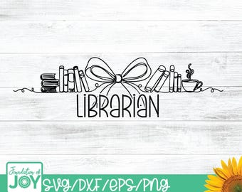 Bibliotecario png, arte lineal continuo, bibliotecario svg, arte lineal de libros, lazo png, arte lineal de taza de café, arte lineal de té, arte lineal de bibliotecario escolar