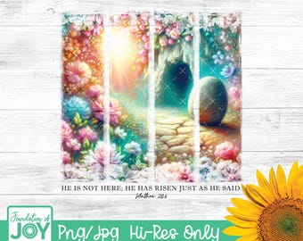 Ha resucitado png, Pascua cristiana png, Resurrección dtf, Feliz Pascua png, Flores de Pascua de primavera png, Sublimación de Pascua religiosa