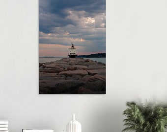Maine Lighthouse Print | Coastal Elegance | Nautical Wall Art | Maritime Photography | Photo 6