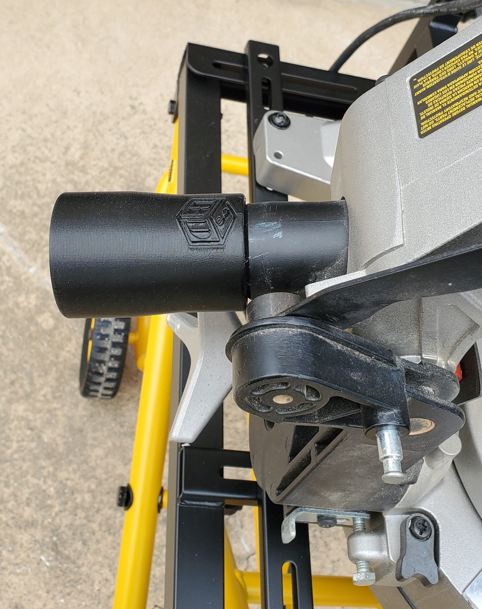 Dewalt Miter Saw Vacuum Adapter Etsy