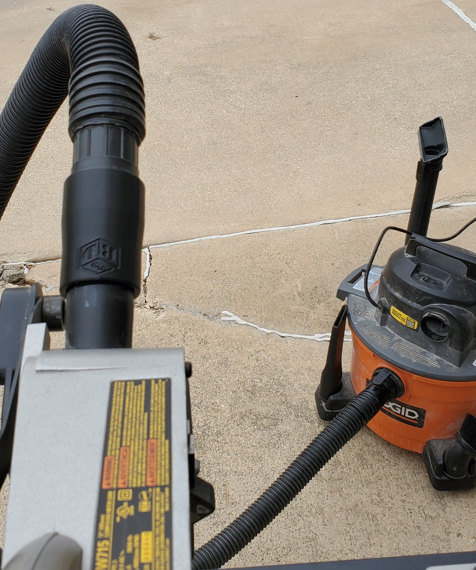 Dewalt Miter Saw Vacuum Adapter Etsy