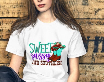 Süßes freches Damen T-Shirt / Südsee Mädchen T-Shirt
