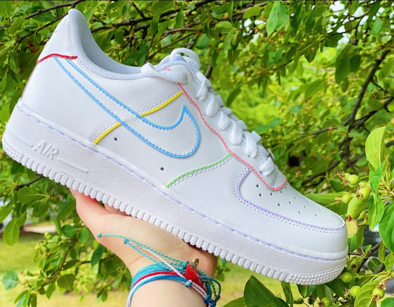 nike air force 1 colorful