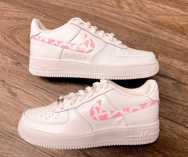 Pick Your Color - Cow Custom Air Force 1 Sneakers 