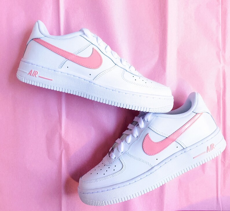 custom air force 1 hot pink