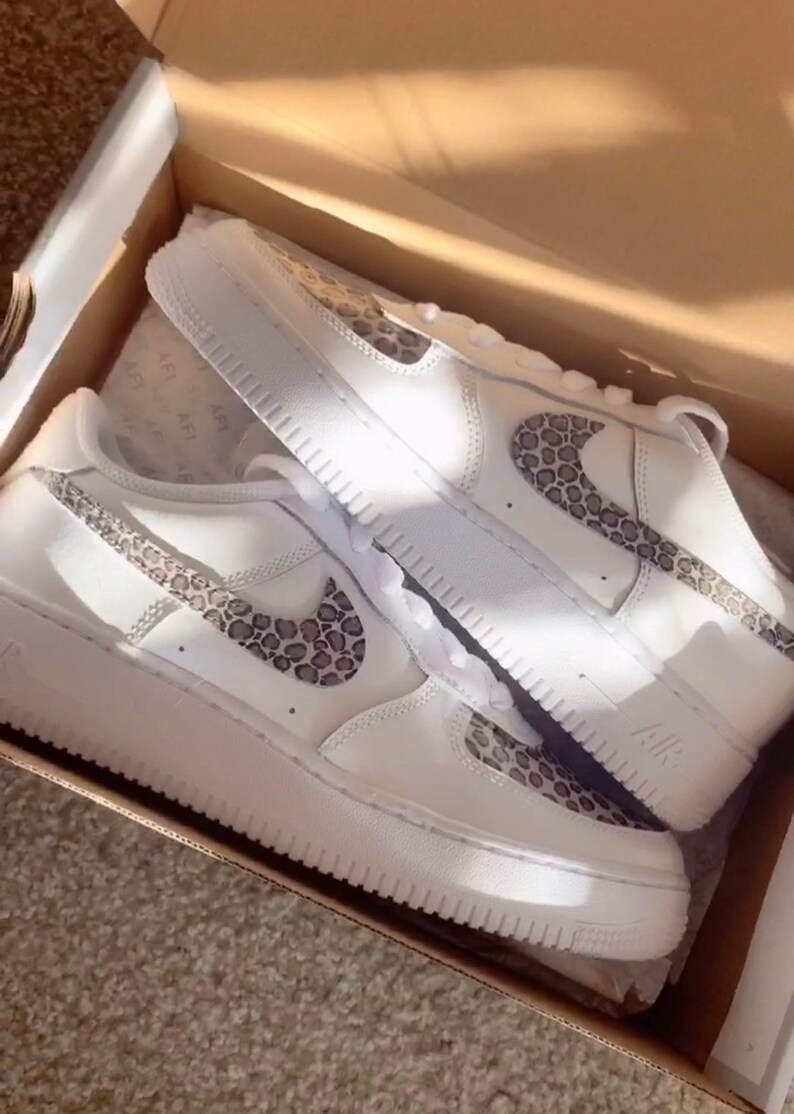 Custom Leopard Nike Air Force 1 Made To Order Cheetah | Etsy