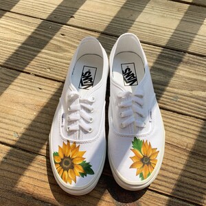 Vans hotsell sunflower sneakers