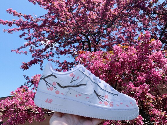 blue cherry blossom air force 1