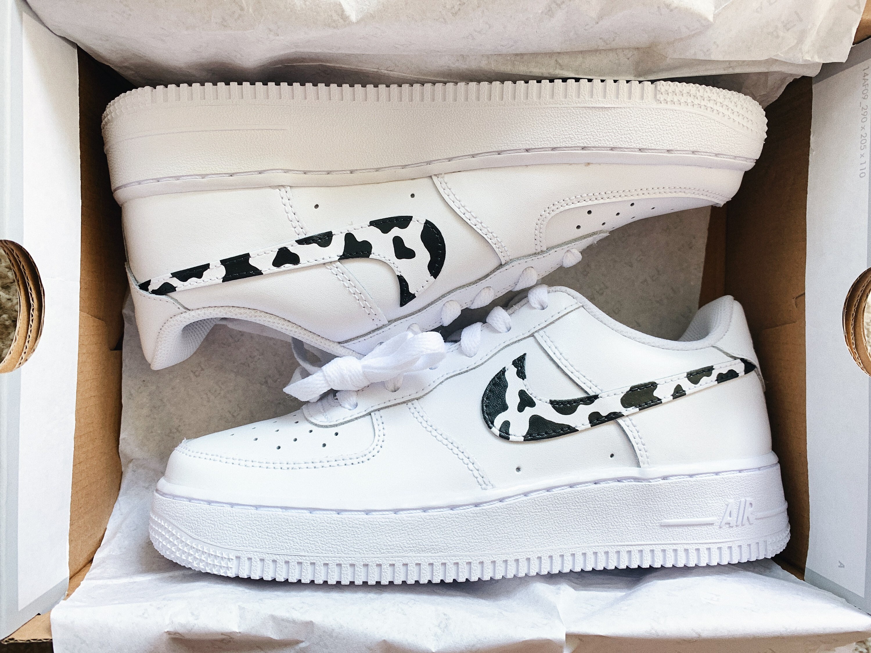 black and white custom af1