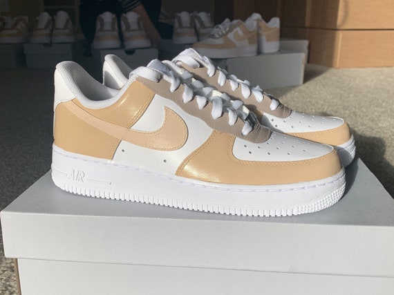 nike air force one tan