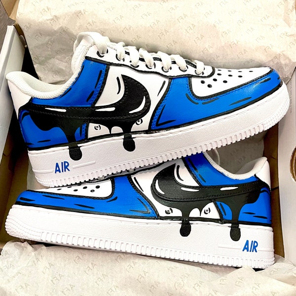 Pick Your Color - Cartoon Style Custom Air Force 1 Shoes - Custom Sneakers Hand Painted