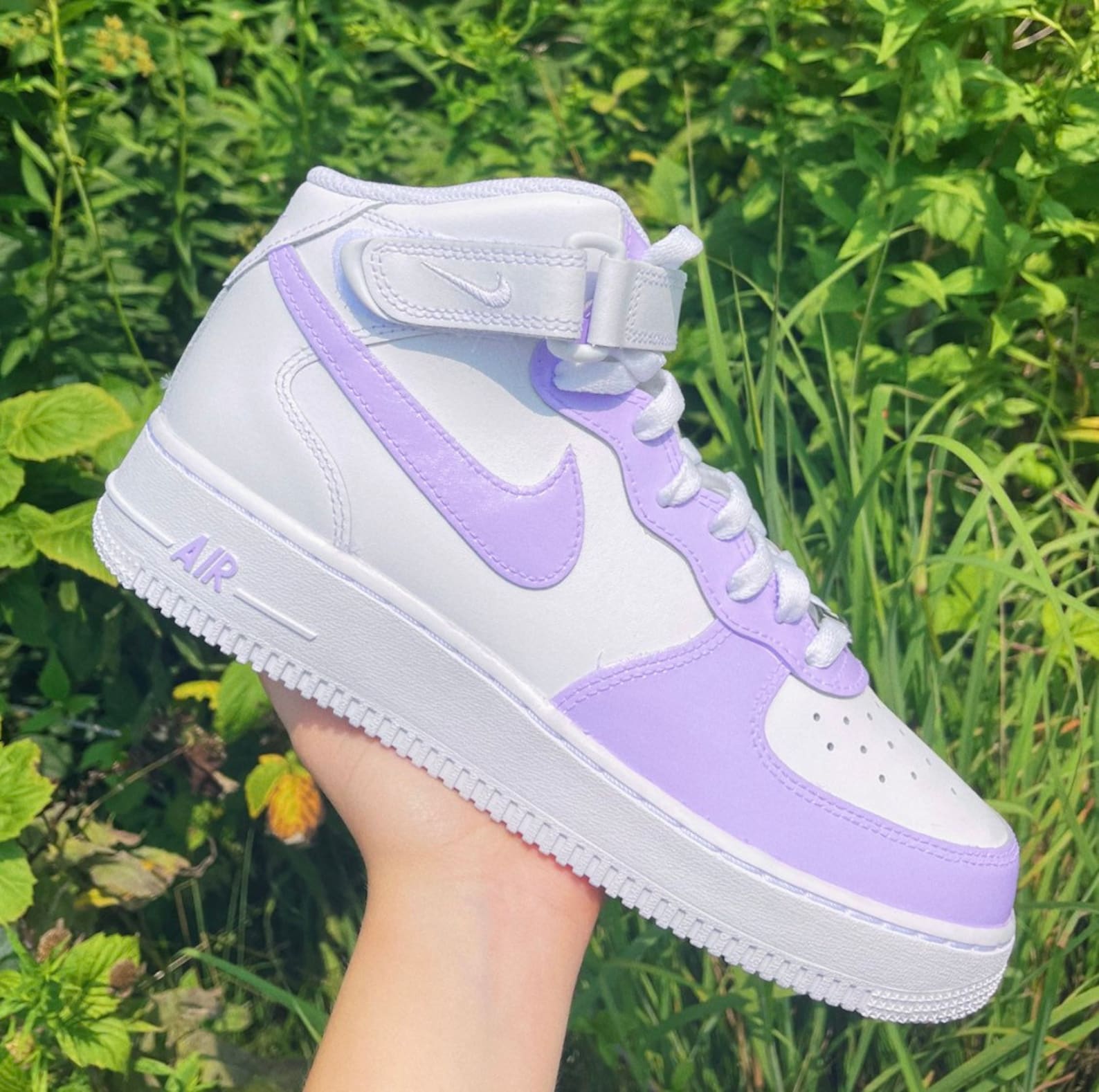 nike air force 1 lilac