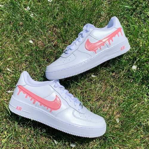 Drip Custom Nike Air Force 1 Shoes | Etsy